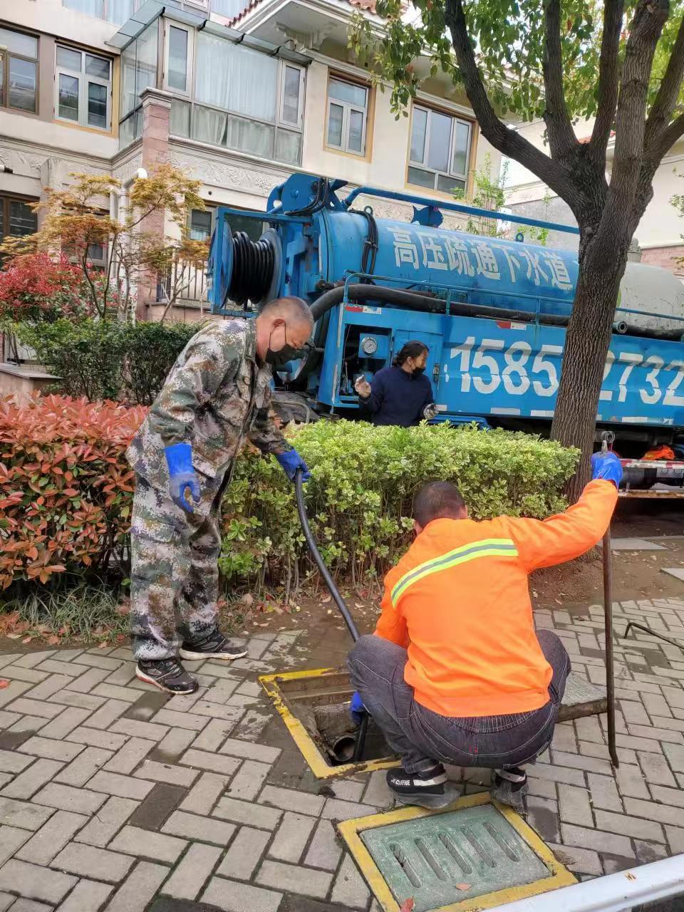 The underground pipeline network of Oriental Emperor City   has been comprehensively cleaned up